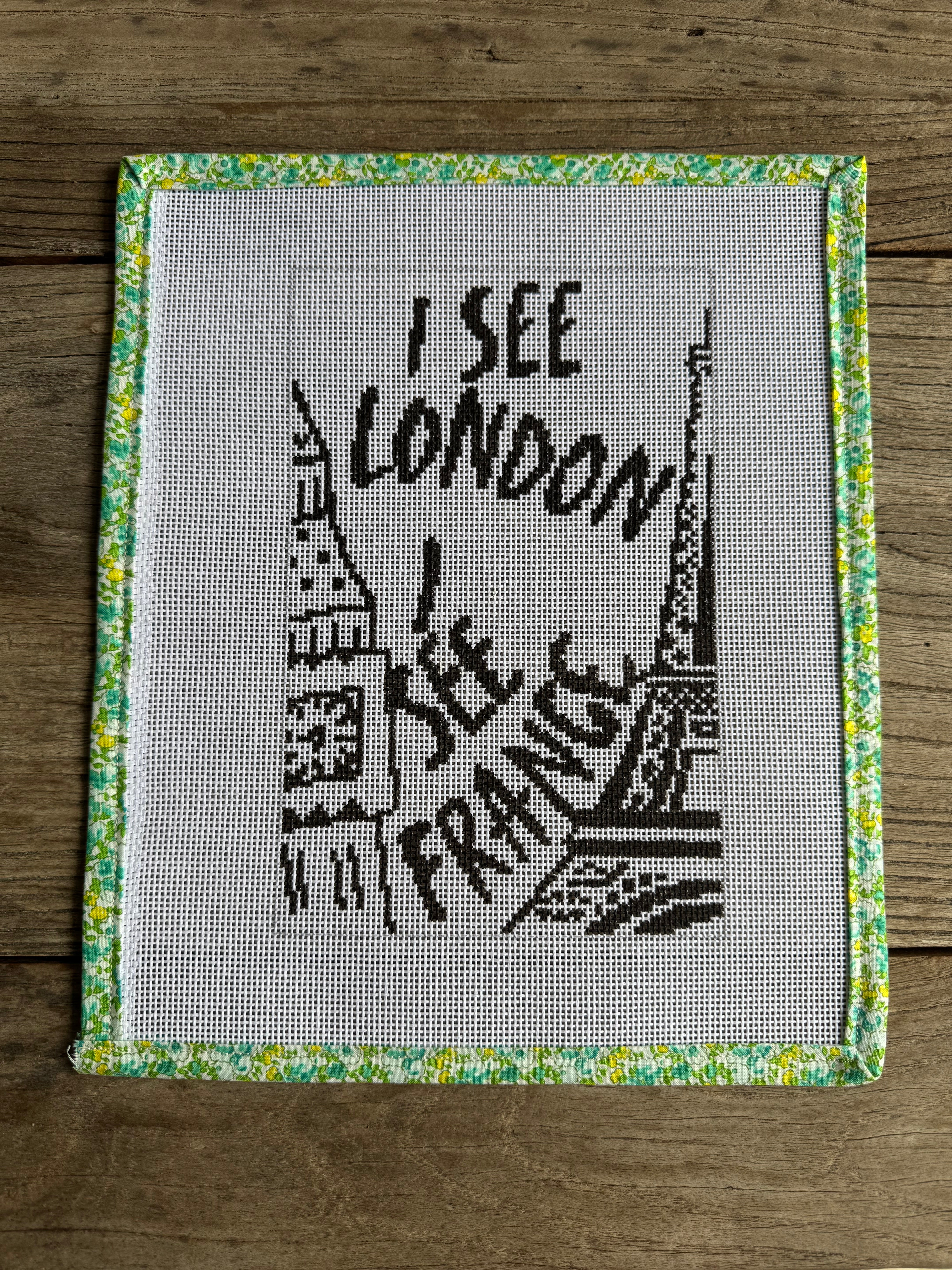 I See London I See France Needlepoint Canvas – The Stitch Witch
