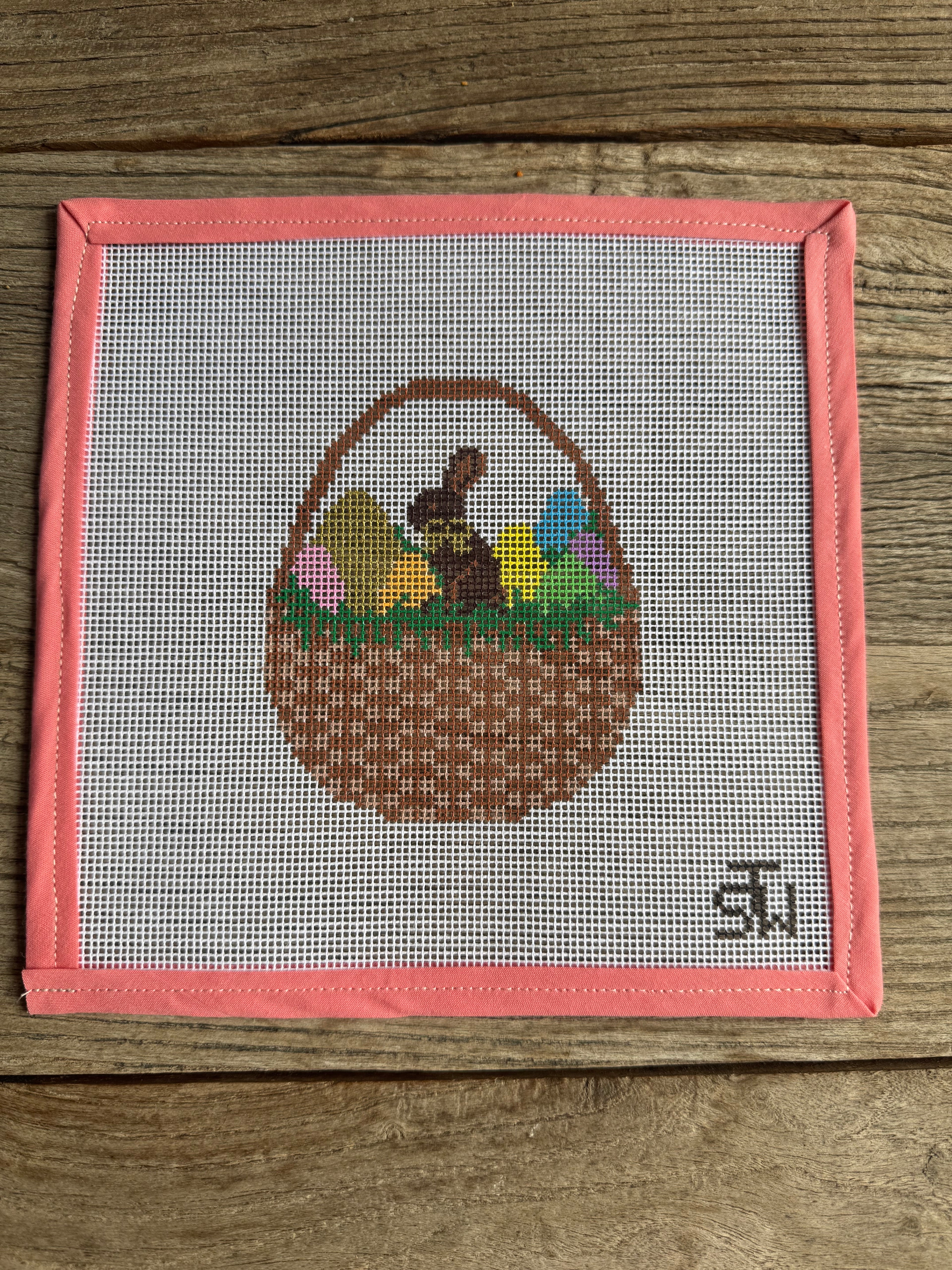 Easter Basket Egg Canvas