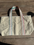 Zippered Canvas Project Tote Bag