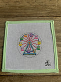Ferris Wheel Needlepoint Canvas