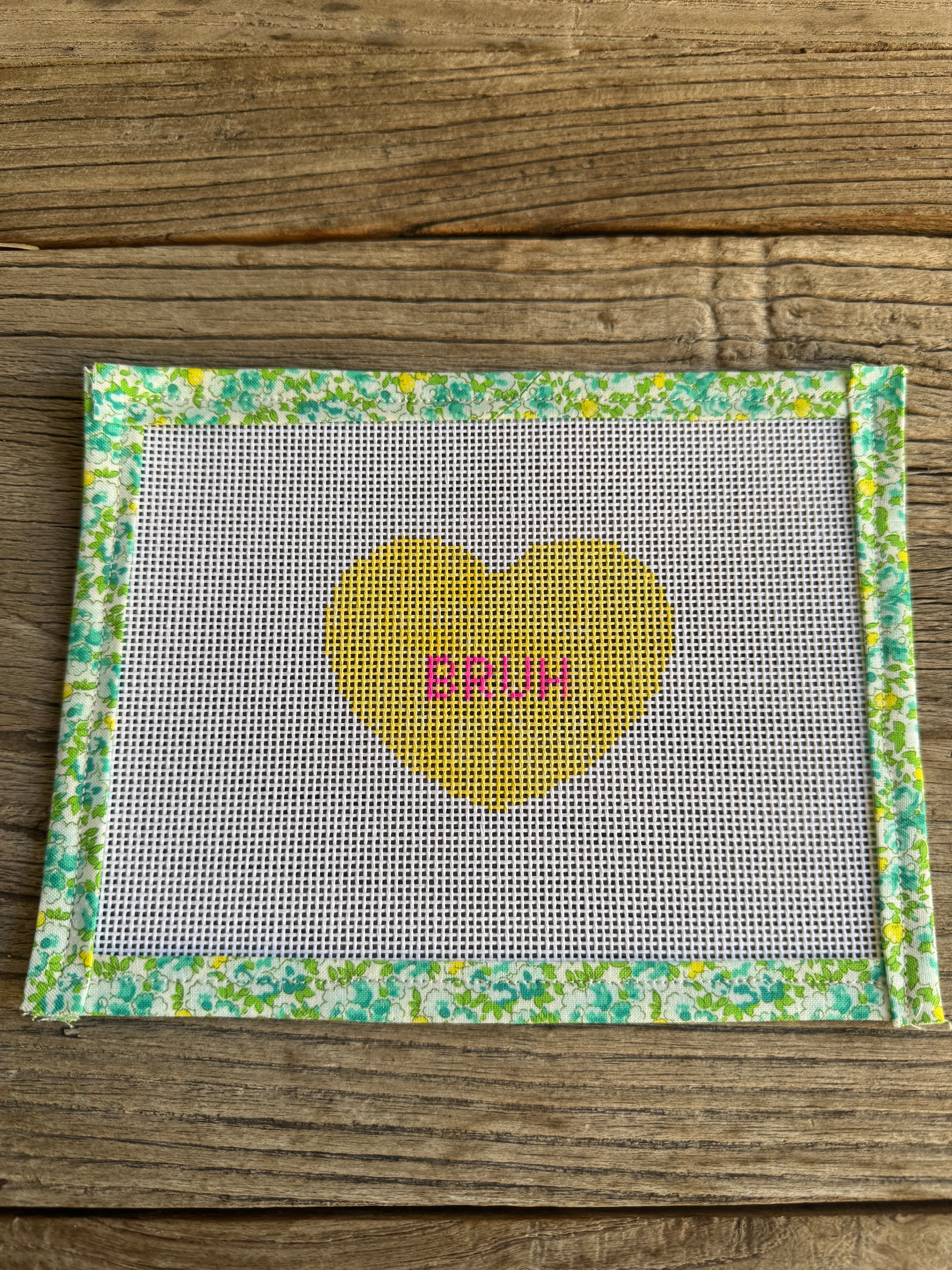 Bruh Conversation Heart