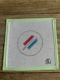 Popsicle Needlepoint Canvas