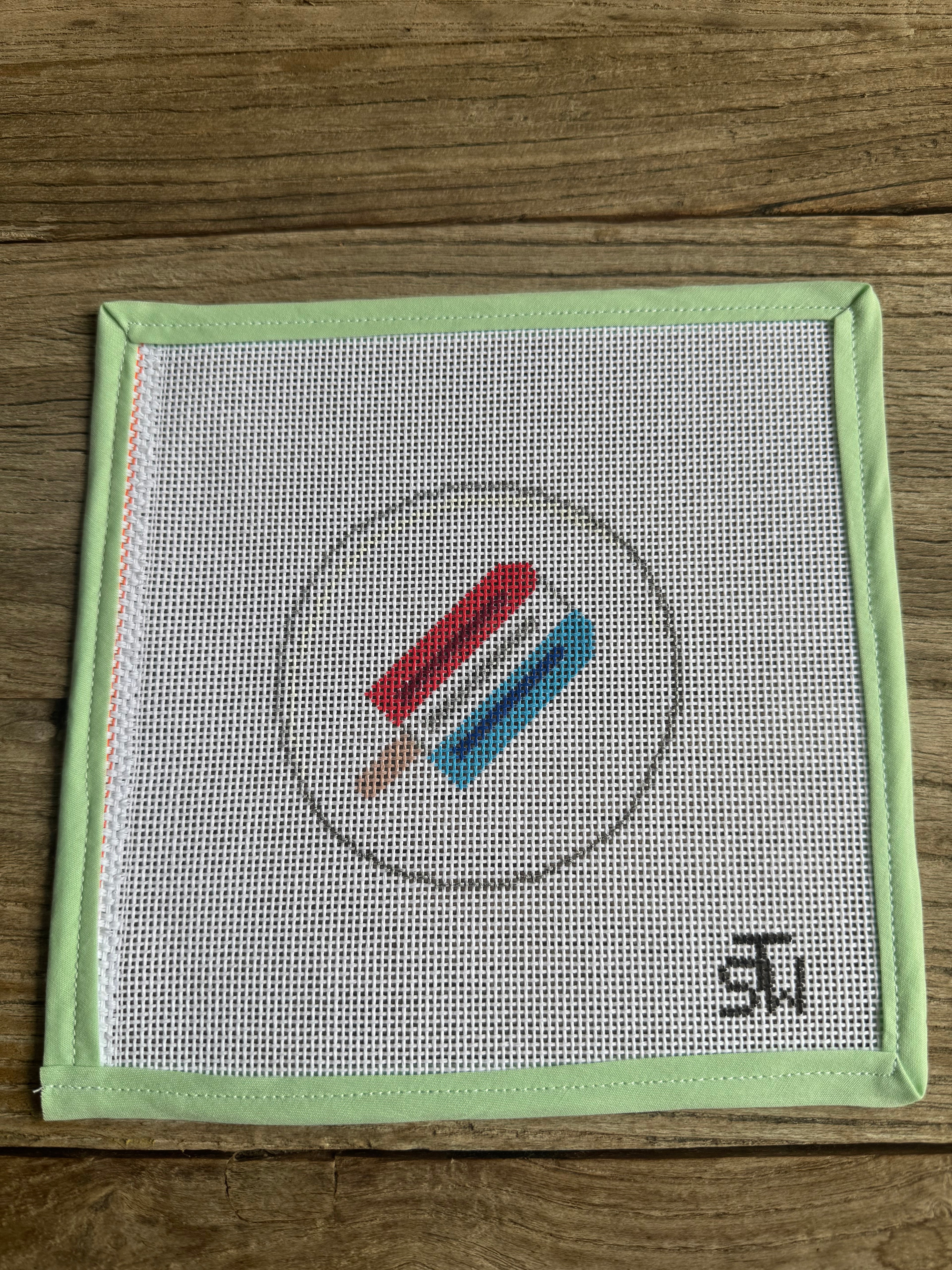 Popsicle Needlepoint Canvas